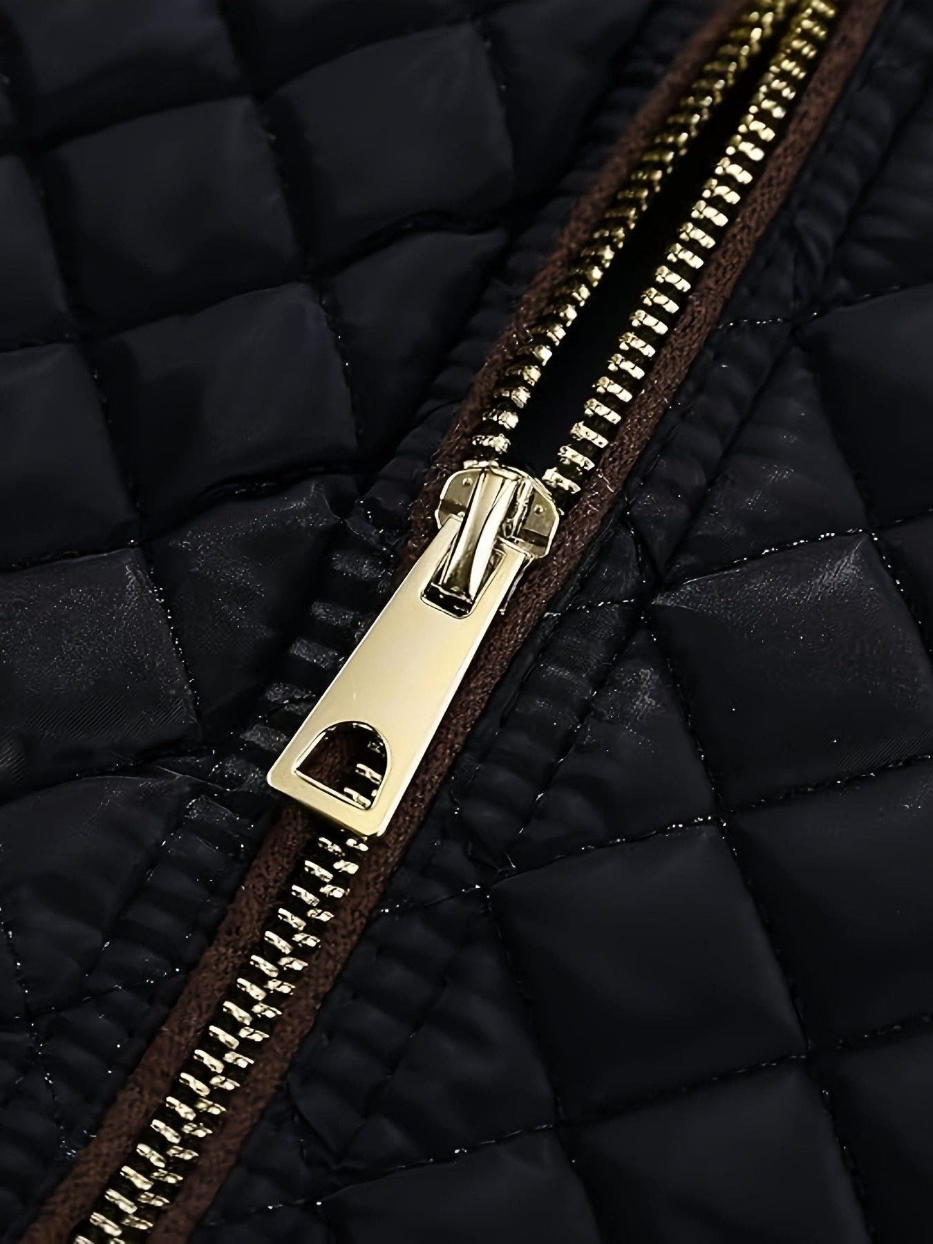 Elisabetta Quilted Stand Collar Jacket_5