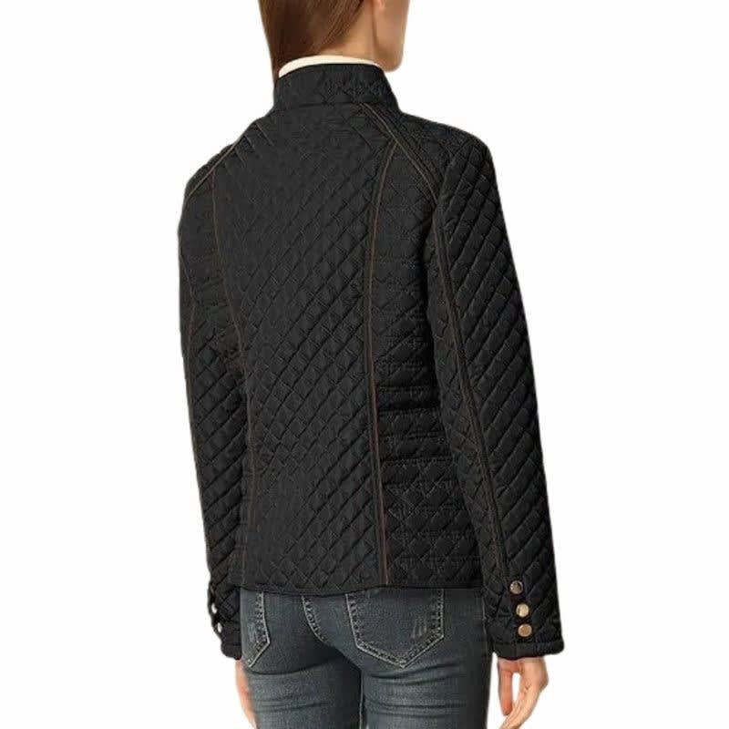 Elisabetta Quilted Stand Collar Jacket_6