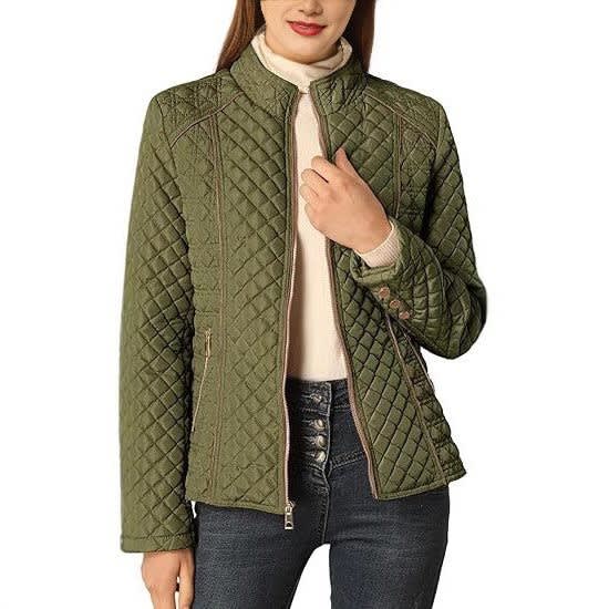 Elisabetta Quilted Stand Collar Jacket_7